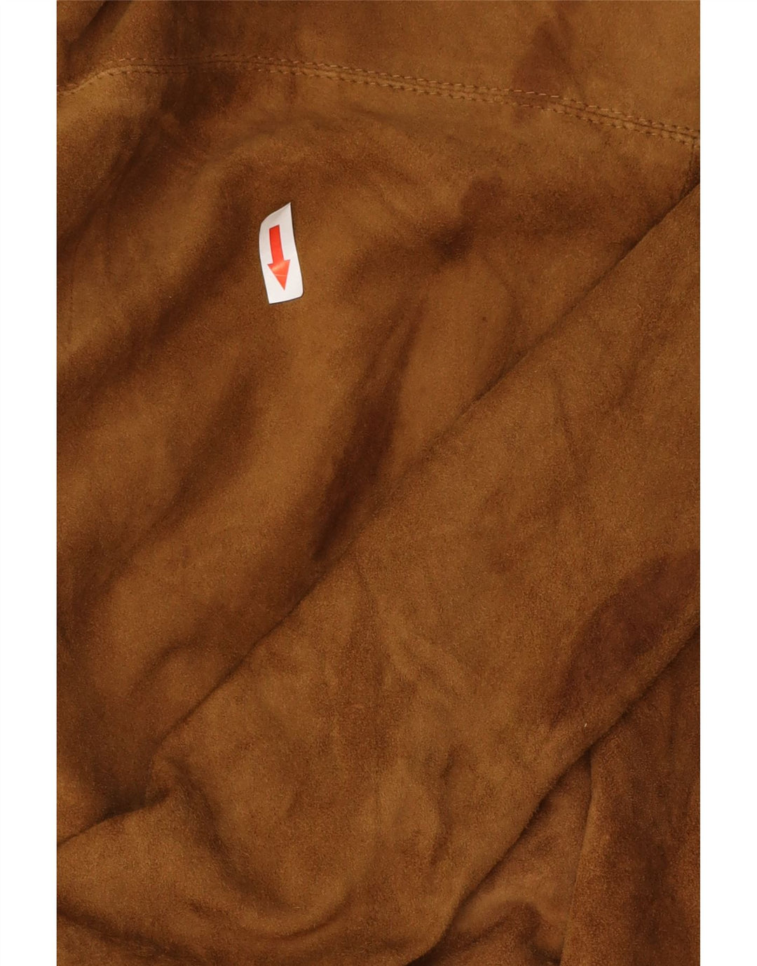 ВИНТАЖНЫЙ женский замшевый пиджак на 3 пуговицах, Великобритания 16, большой коричневый цвет