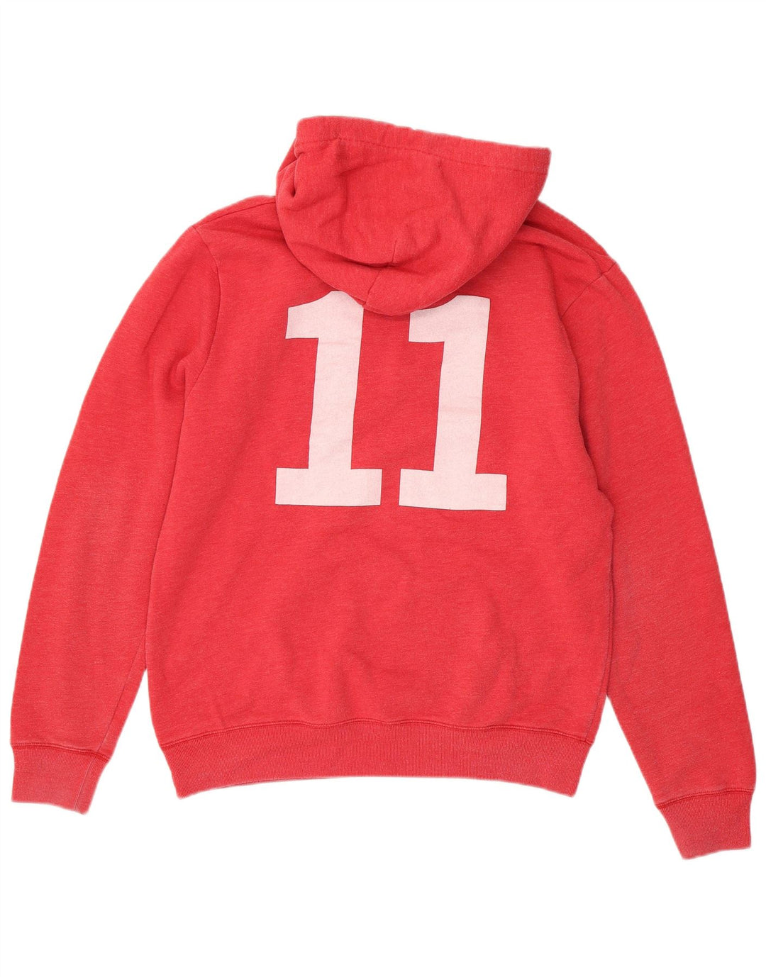 Jack Wills Мужской джемпер с капюшоном с рисунком, средний розовый, хлопковый