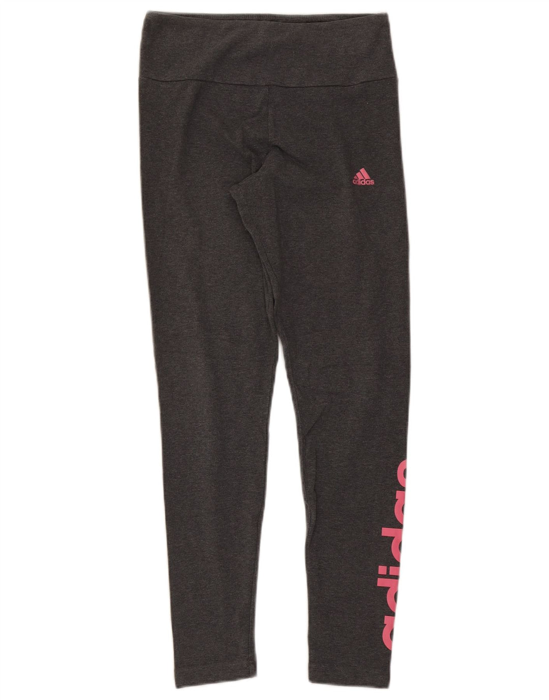 Женские леггинсы с рисунком ADIDAS UK 12/14, средний серый