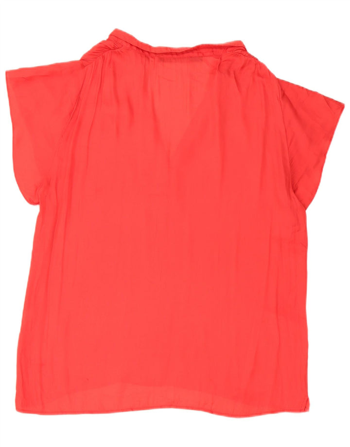 Женская блузка Zara Top UK 16, большая красная