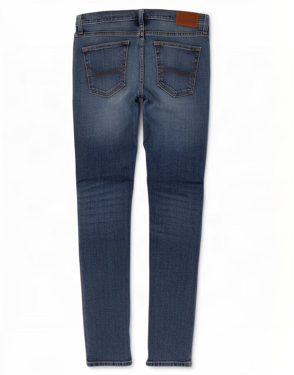 Мужские джинсы скинни Hollister W31 L30, синий хлопок