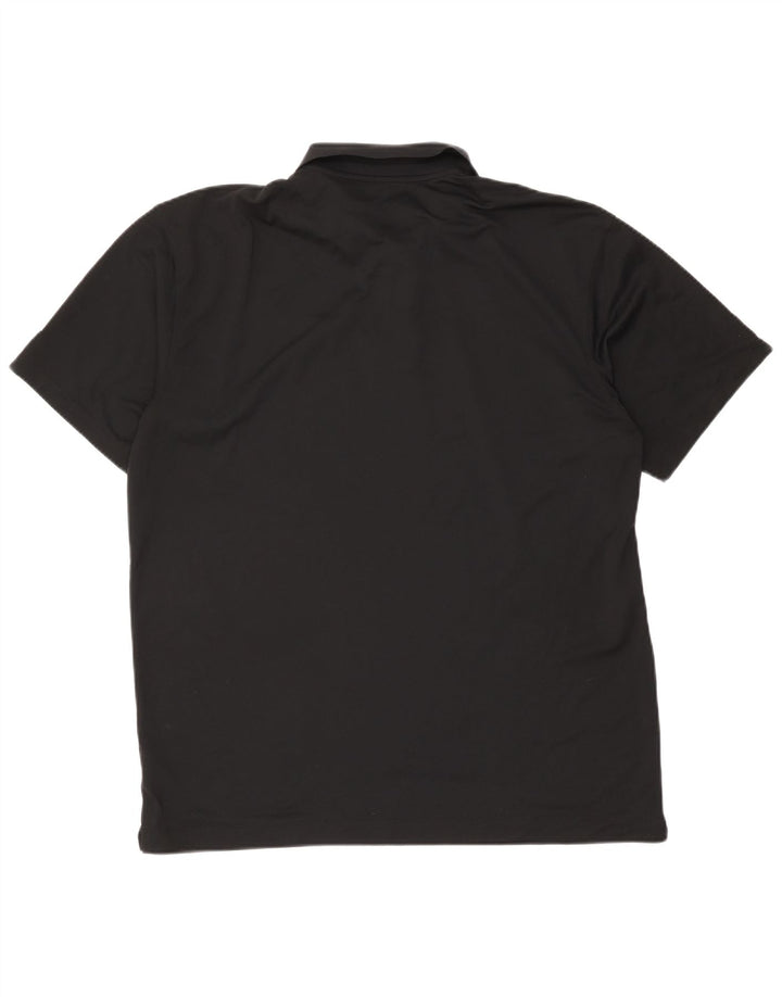 Мужская рубашка-поло Nike Dri Fit XL, черная, полиэстер
