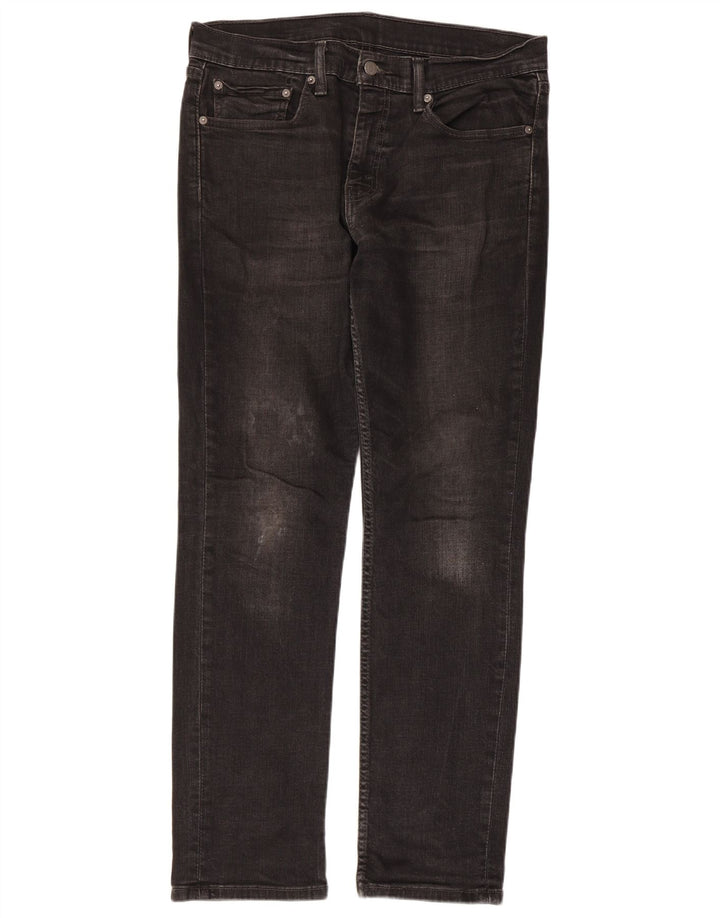 Мужские джинсы Levi's 511 Slim W34 L32, черный хлопок