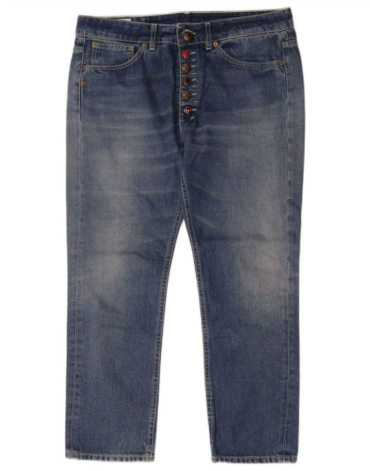 Женские капри Dondup W28 L26 синие, хлопок