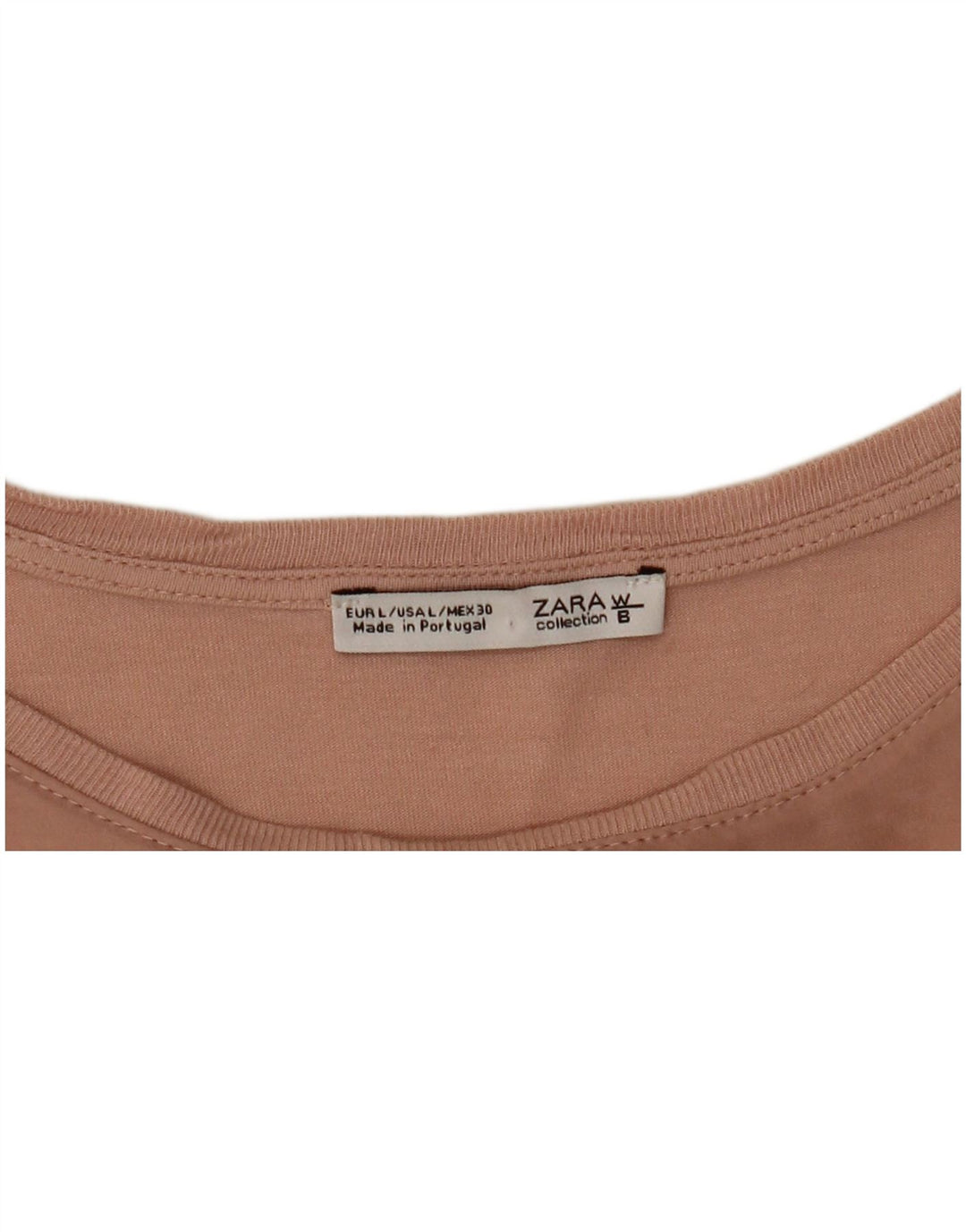 Женская блузка с рукавом 3/4 Zara UK 16, большая розовая