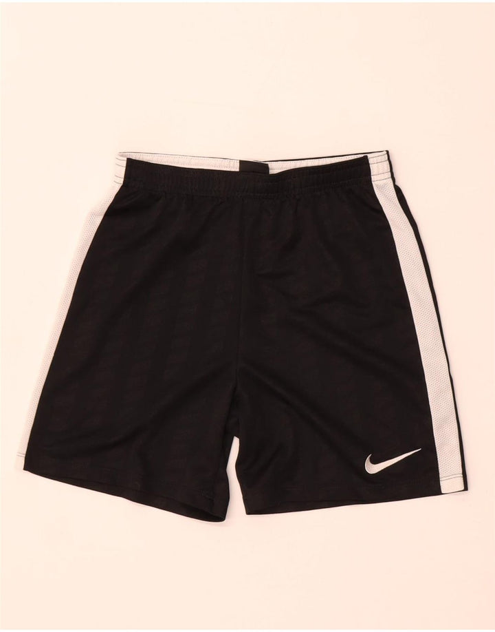 Спортивные шорты Nike Dri Fit для мальчиков 10–11 лет, средний полиэстер в черную полоску