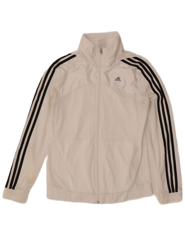 Женская спортивная куртка Adidas Clima 365 UK 8/10, маленький белый полиэстер