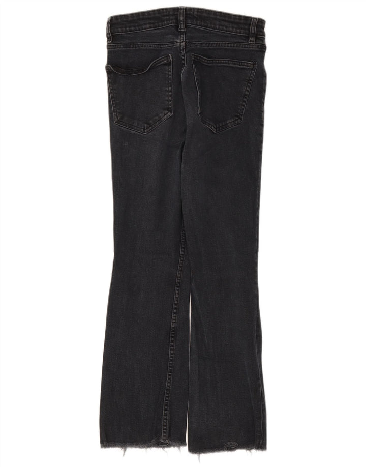 Женские джинсы Bootcut Zara EU 36 XS W26 L25 черные