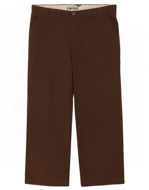 Мужские брюки-чиносы Marks & Spencer Blue Harbour W42 L29 коричневые