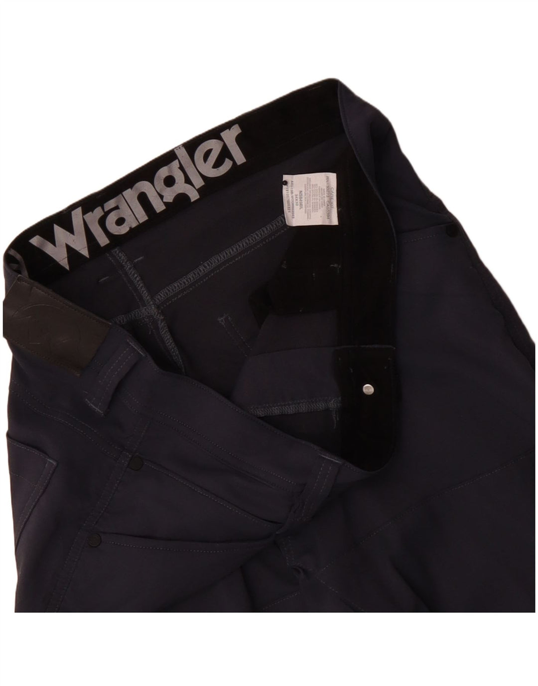 Wrangler Мужские прямые укороченные брюки-карго W34 L24 Темно-синий нейлон