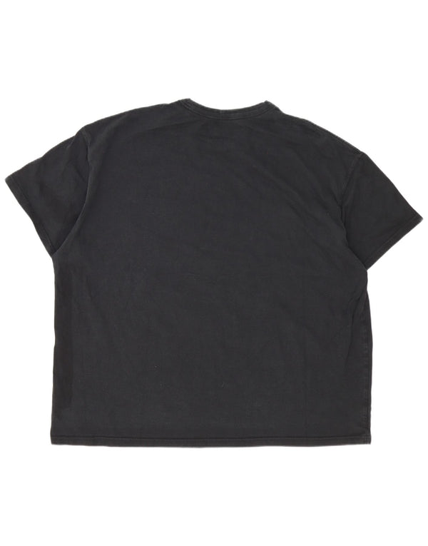 Nike Mens Loose Fit T-Shirt Top 3XL Black Cotton
