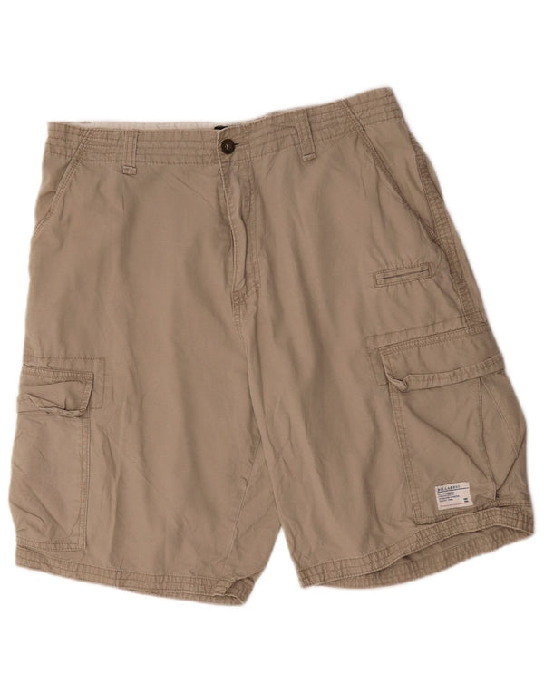 Billabong Мужские шорты-карго W34, большие бежевые, хлопок