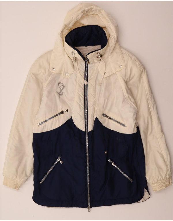 SPORTALM Женская ветровка оверсайз с графическим рисунком EU 38 Medium Off White