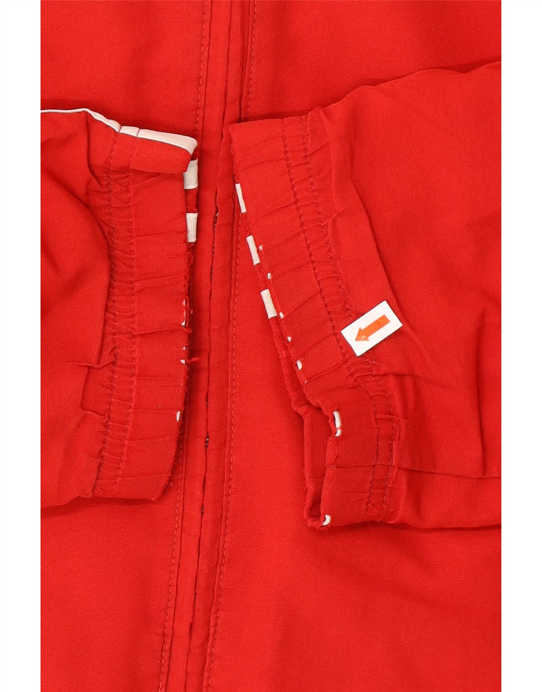 Мужская дождевик ADIDAS UK 48/50 XL Красный полиэстер с цветными блоками