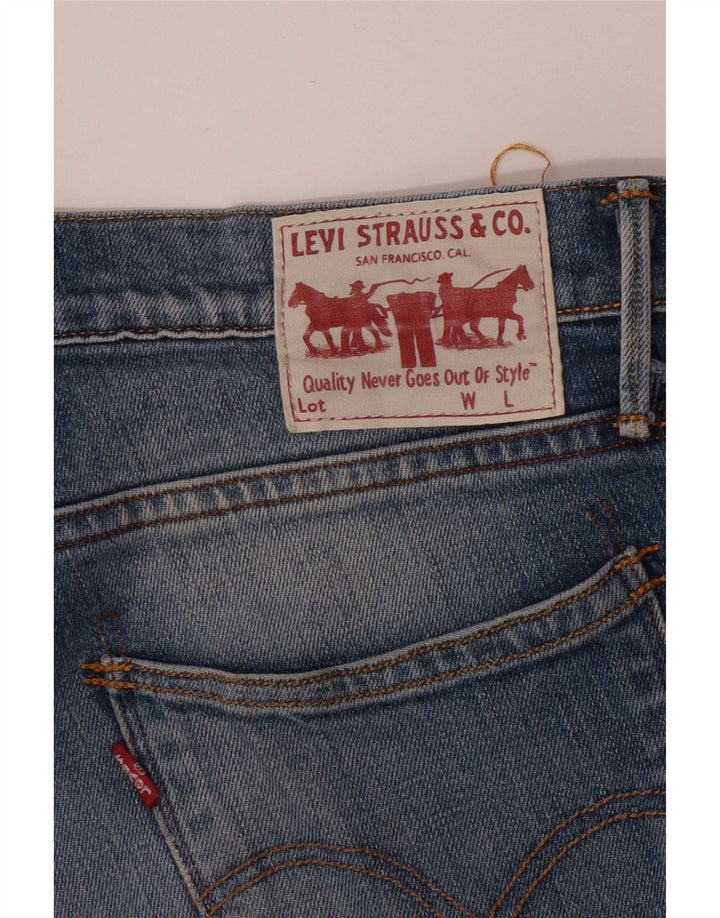 Мужские узкие джинсы Levi's W34 L30 синие