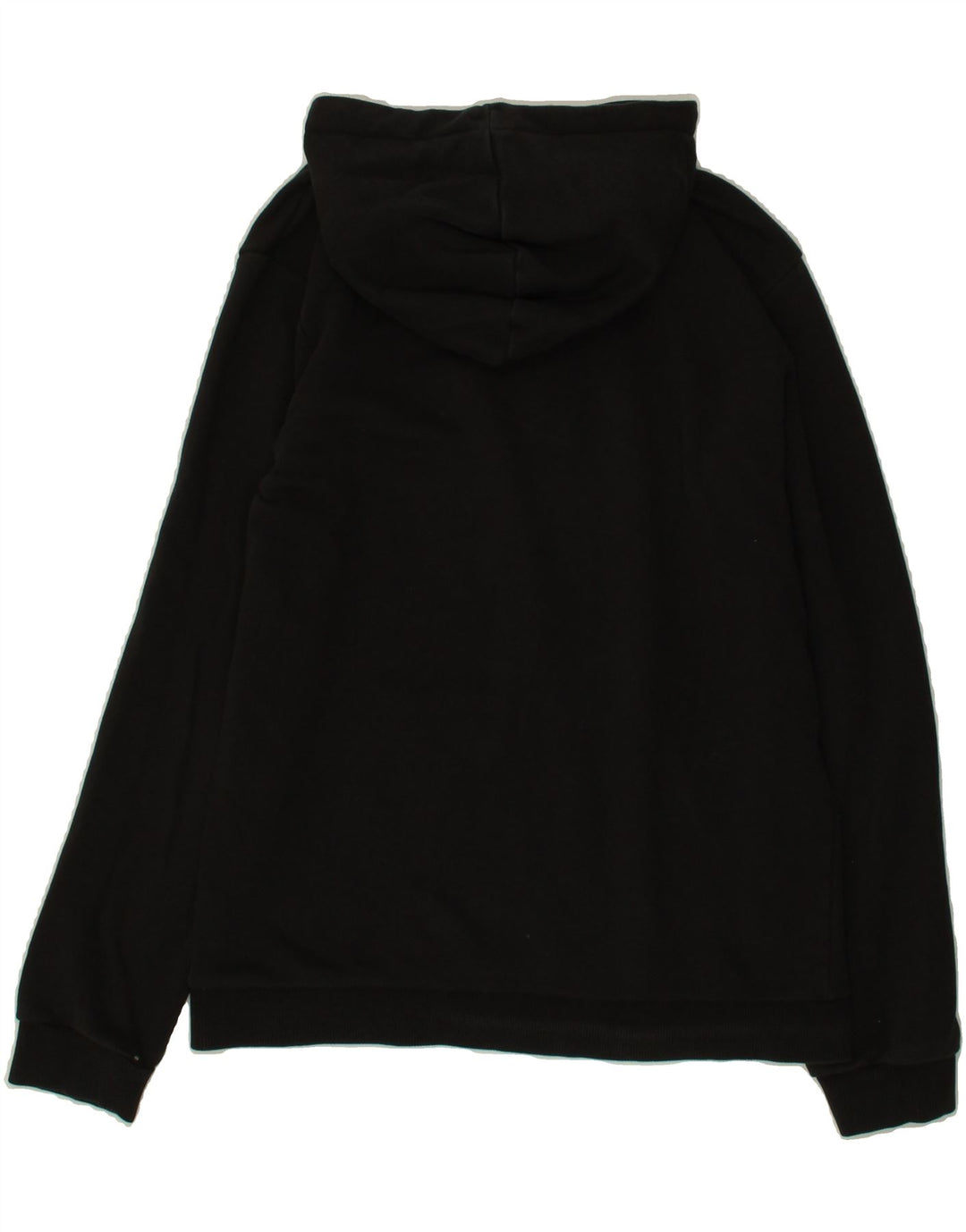 PUMA Boys Hoodie Jumper 15-16 Years Black Vintage Puma and Second-Hand Puma from Messina Hembry 