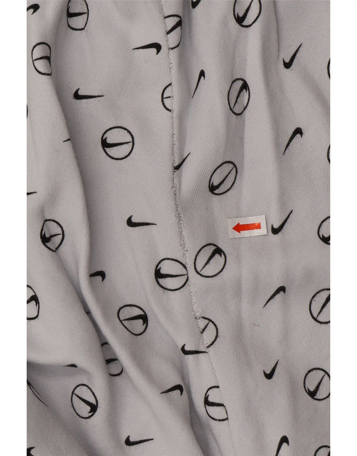 Мужские спортивные брюки свободного покроя NIKE с графическим рисунком, джоггеры, маленькие синие хлопковые брюки