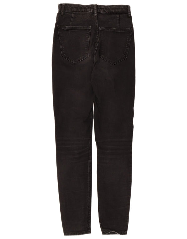 Женские джинсы скинни Zara EU 36 XS W26 L27, черный хлопок