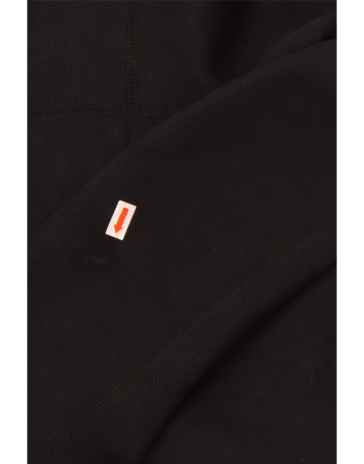 Свитер с капюшоном на молнии для мальчиков Nike, 10–11 лет, средний черный, хлопковый