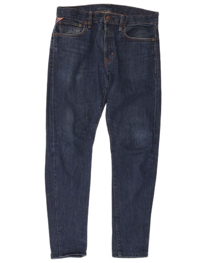 Мужские узкие джинсы Ralph Lauren W32 L34 синие, хлопок