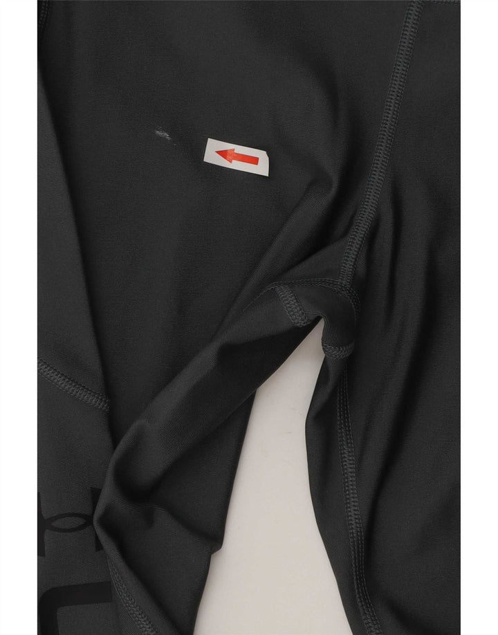 Женские леггинсы с рисунком Under Armour UK 12, средний серый полиэстер
