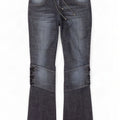 Armani Женские джинсы Bootcut UK 12 Medium W30 L31 Синий хлопок