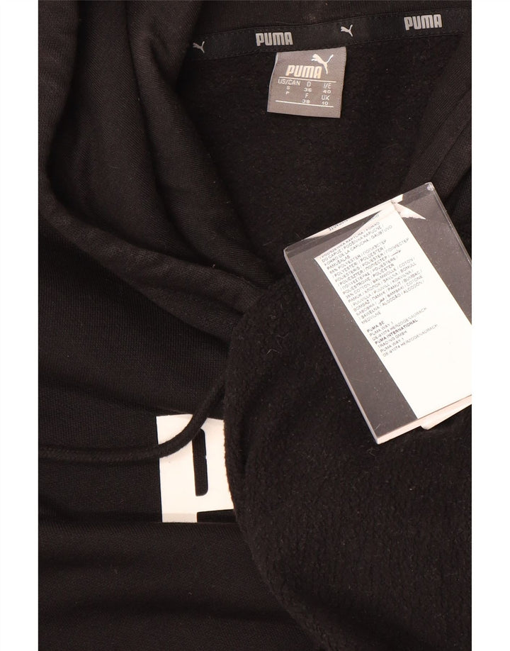 Женский джемпер с капюшоном PUMA UK 10, маленький, черный, полиэстер