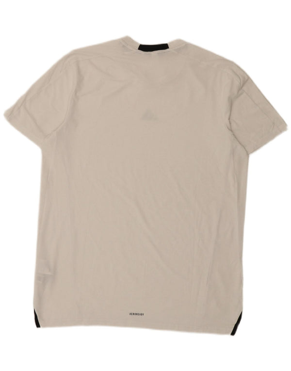 Мужская футболка Adidas Top Large White из полиэстера Sports