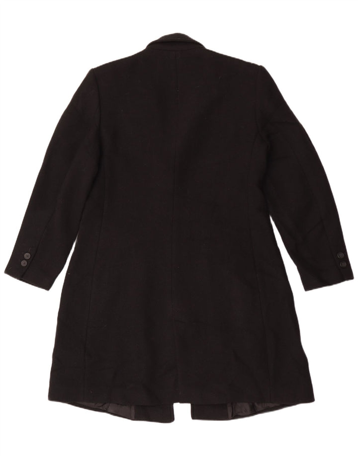 Женское пальто Zara UK 18 XL, черное шерстяное