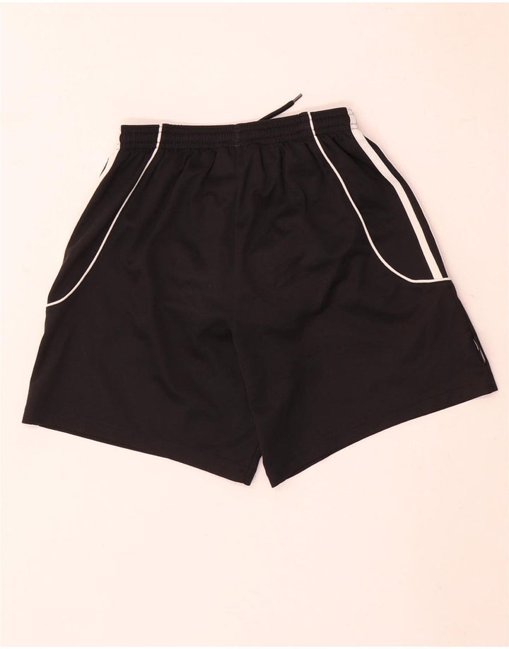Мужские спортивные шорты Adidas Climalite с графическим рисунком XS, черный полиэстер
