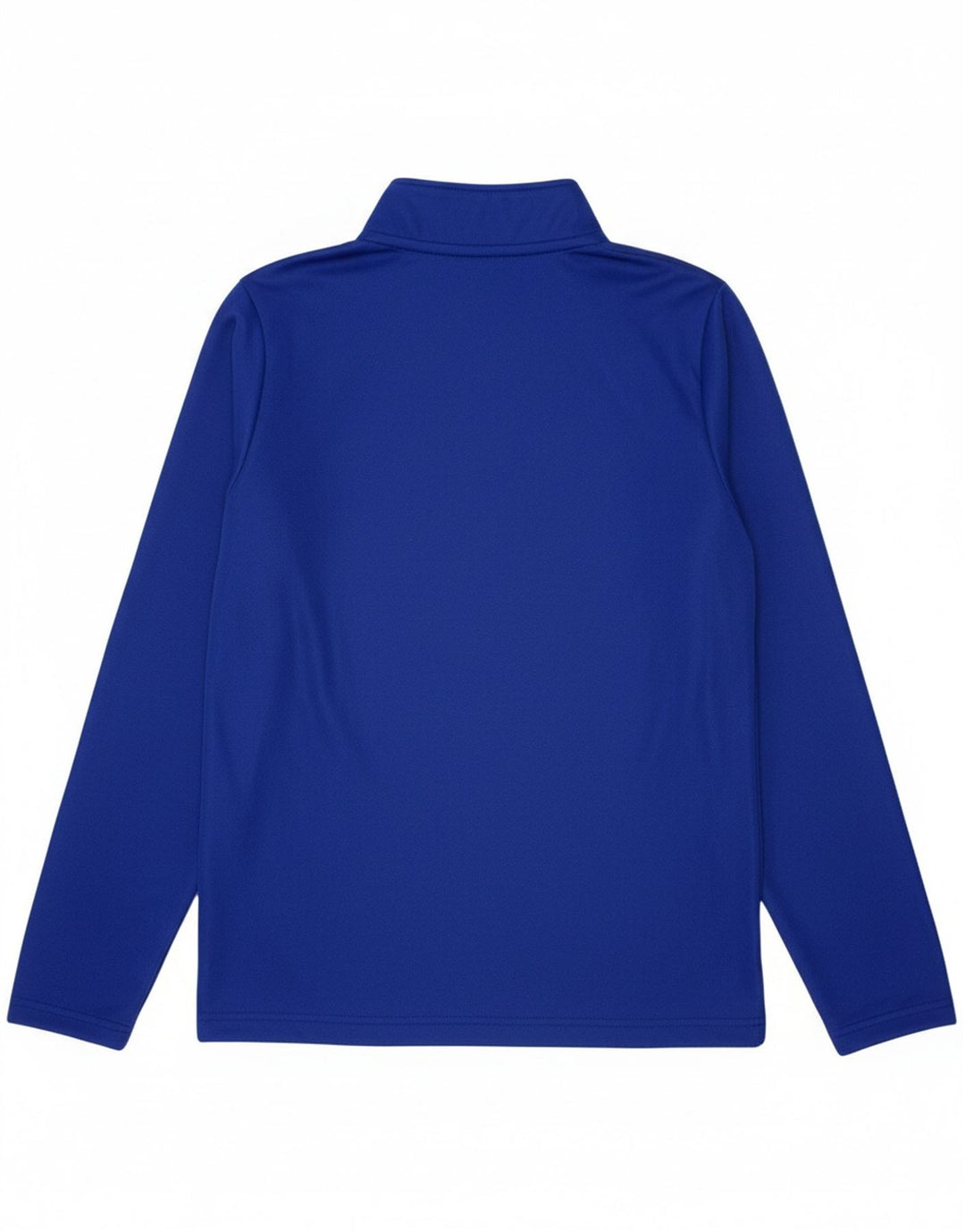 ADIDAS Boys Aeroready Zip Neck Pullover Tracksuit Top 9-10 Years Blue