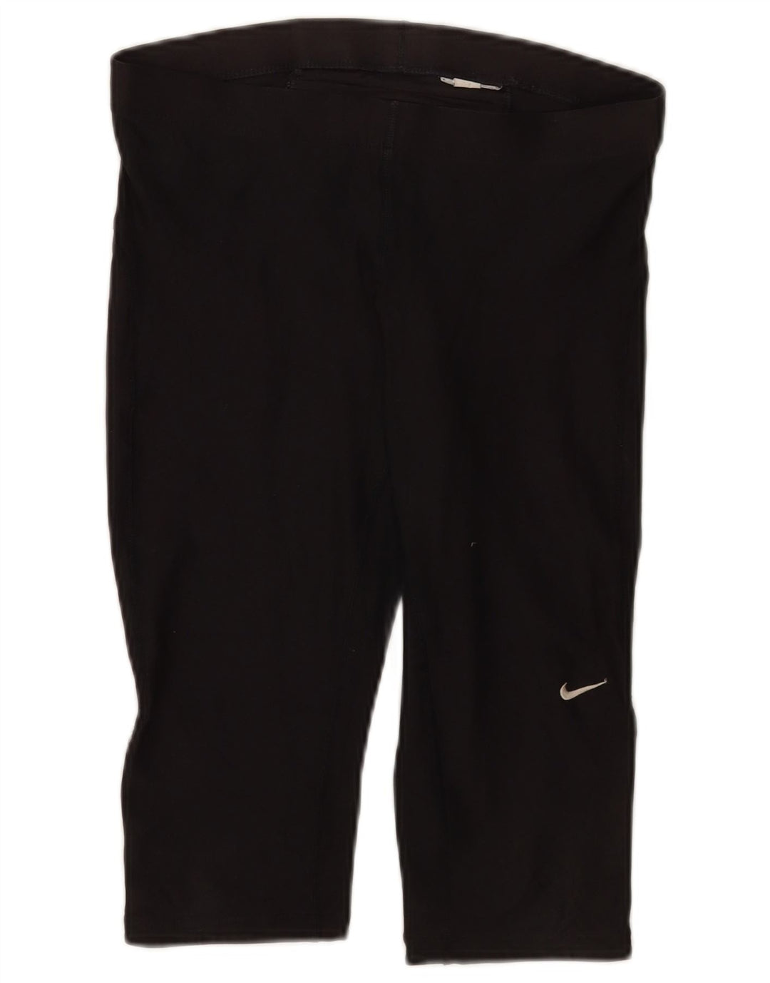 Женские леггинсы-капри Nike UK 10-12, средний черный полиэстер