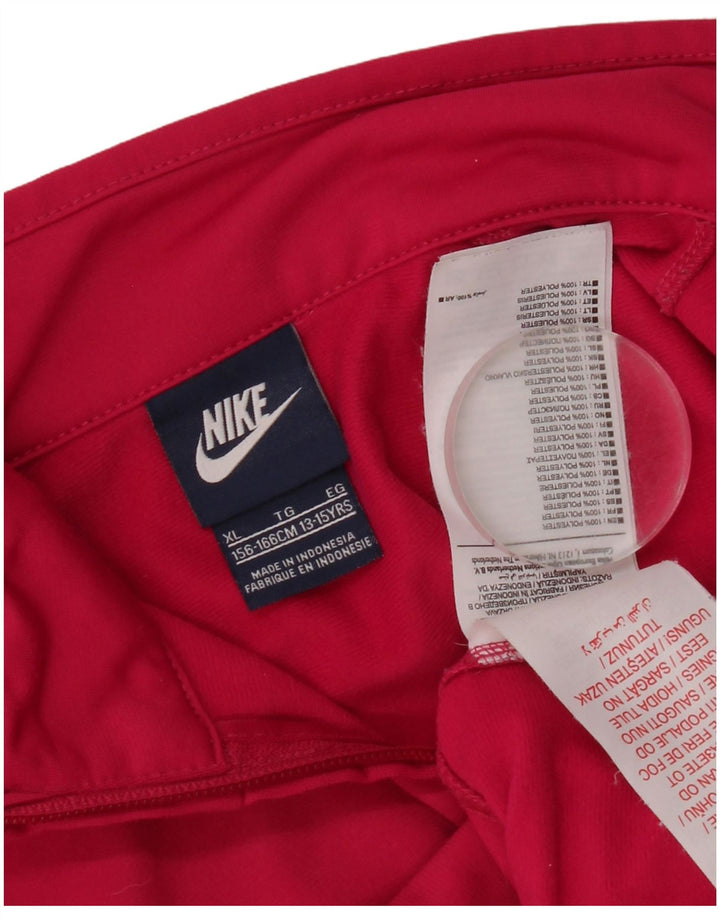 Спортивный костюм Nike для девочек, верхняя куртка 13–14 лет, розовый полиэстер