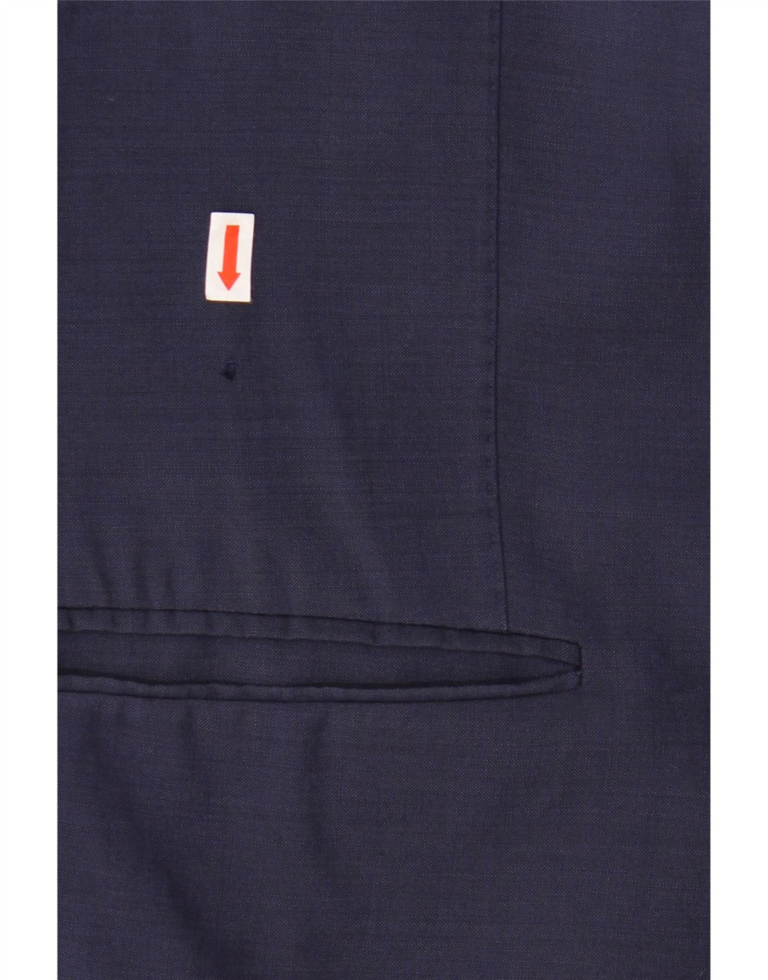 VINTAGE Мужской пиджак на 2 пуговицах IT 48 Средний Темно-Синий Вискоза