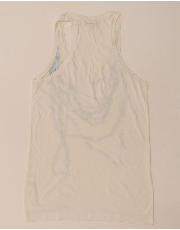 Женский жилет Diesel Top UK 10, маленький белый хлопок