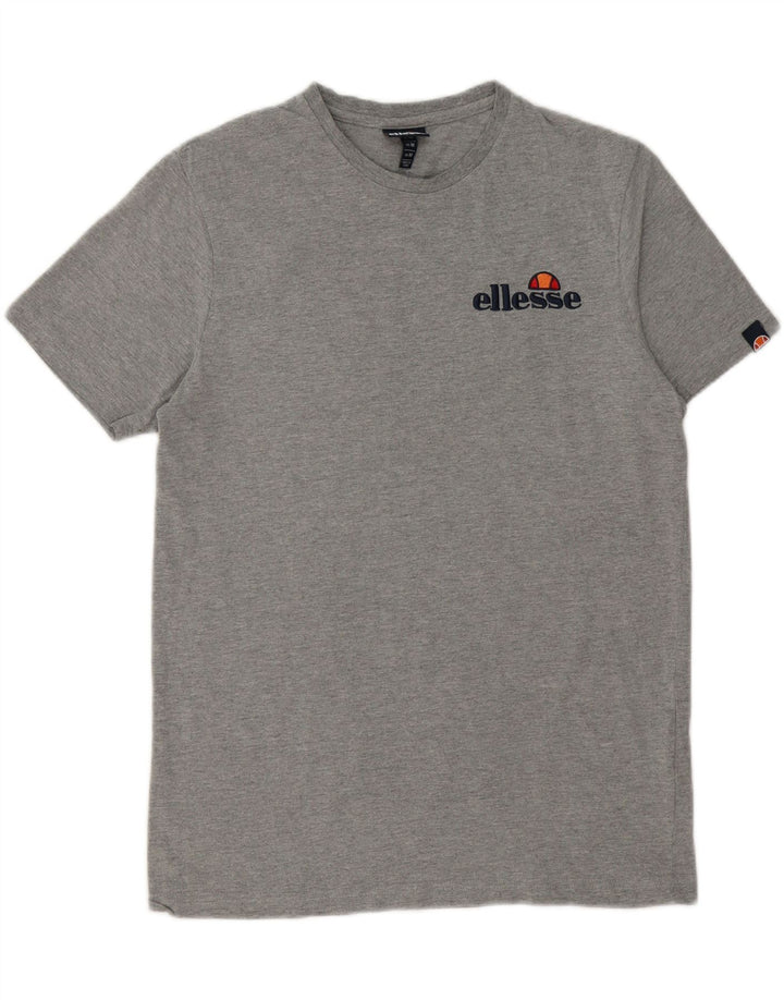 ELLESSE Mens T-Shirt Top Medium Grey Cotton Vintage Ellesse and Second-Hand Ellesse from Messina Hembry 