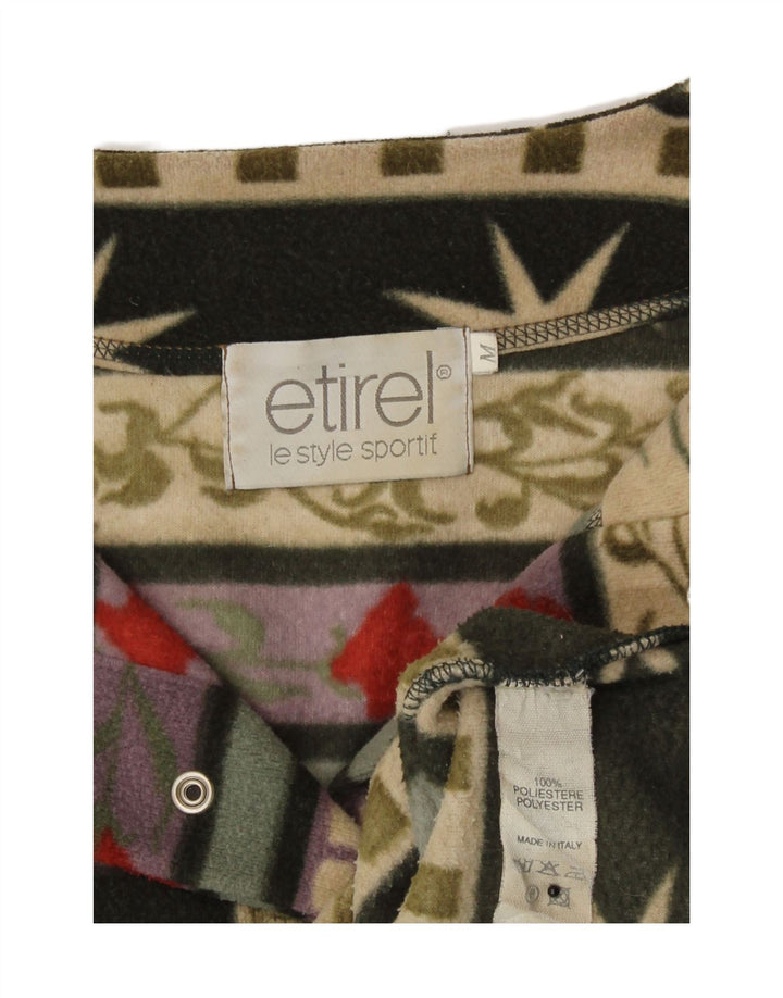 Женский флисовый джемпер оверсайз Etirel UK 14, средний разноцветный Fair Isle