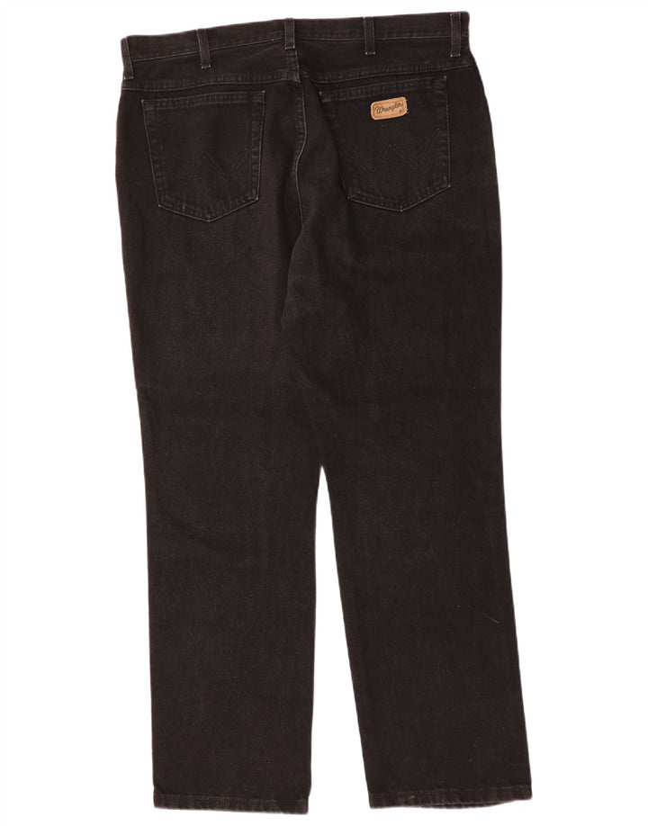 Джинсы мужские прямые Wrangler W28 L32 черные