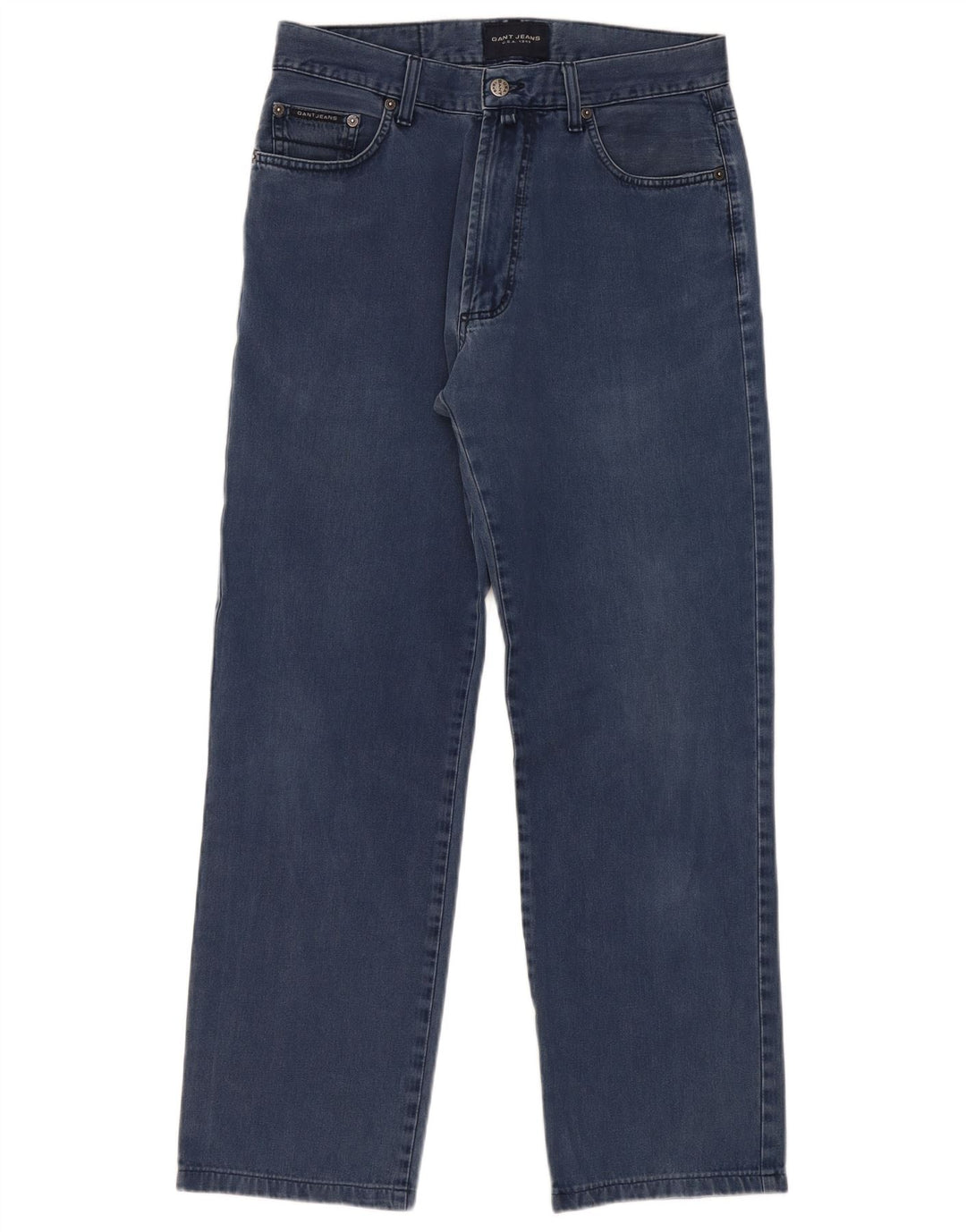 Мужские прямые джинсы GANT W32 L31 синие