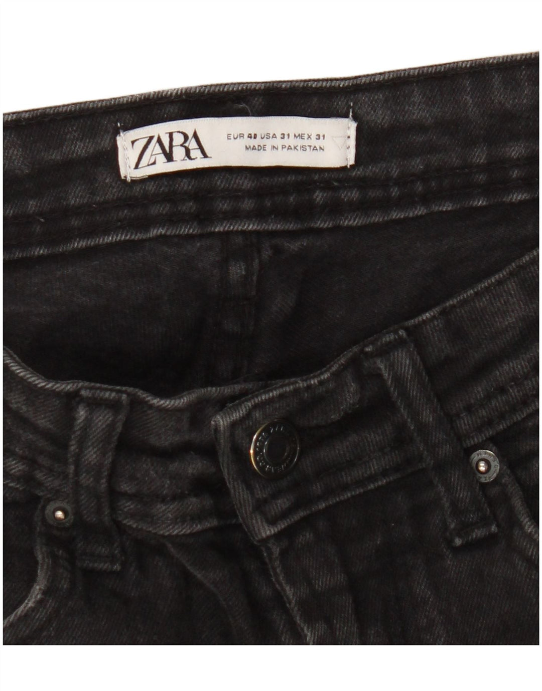 Мужские джинсы скинни Zara EU 40 Medium W31 L29 Черные