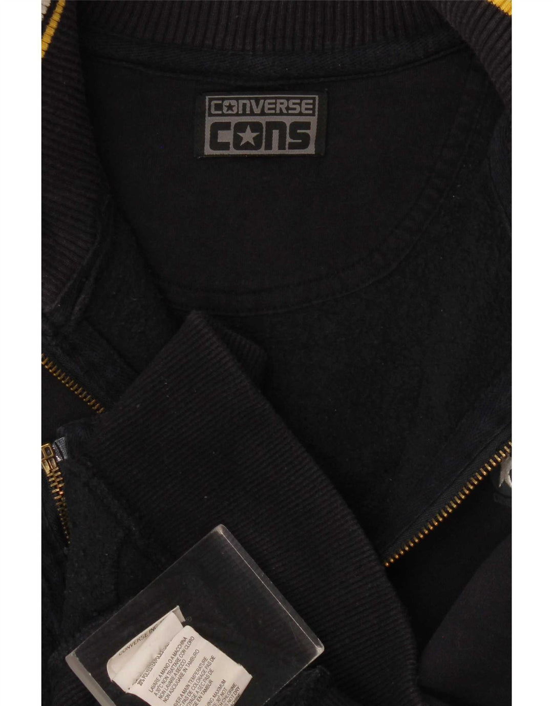 Мужской спортивный костюм Converse Top Jacket Small Темно-синий Хлопок