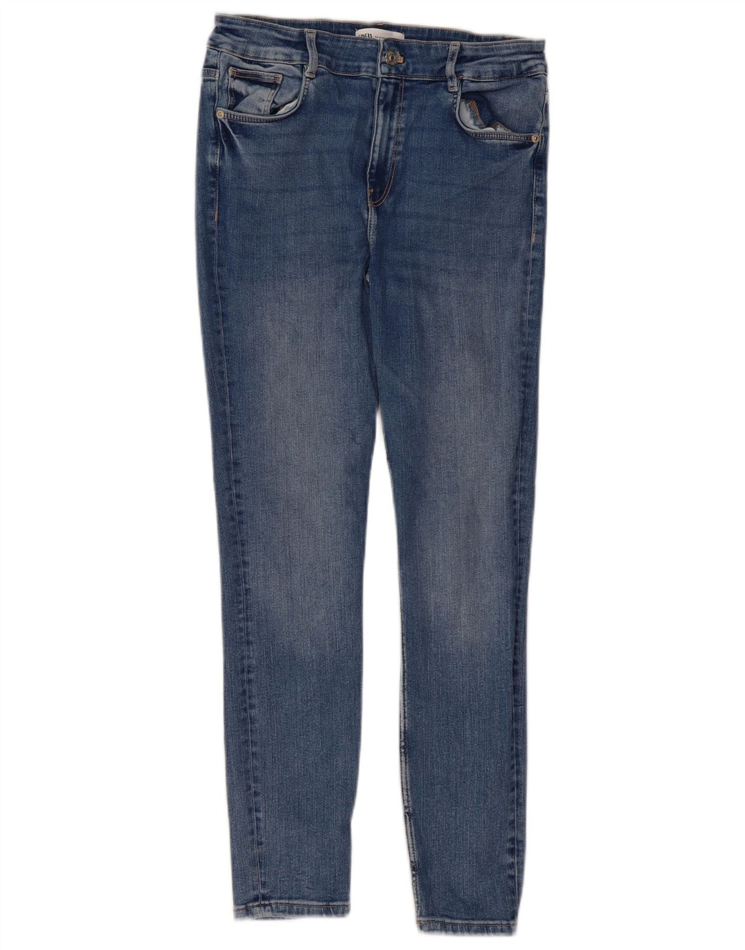Женские джинсы скинни Zara EU 40 Medium W30 L28 Синие
