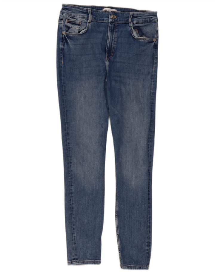 Женские джинсы скинни Zara EU 40 Medium W30 L28 Синие