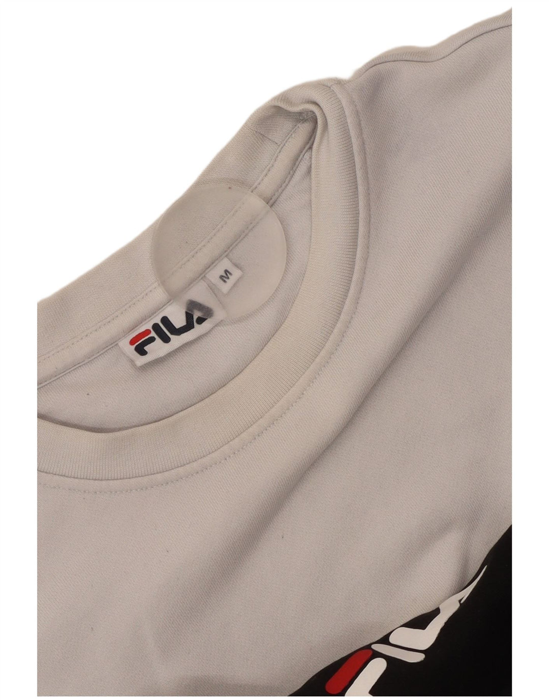 Женский джемпер с рисунком FILA UK 14, средний черный, с цветными блоками