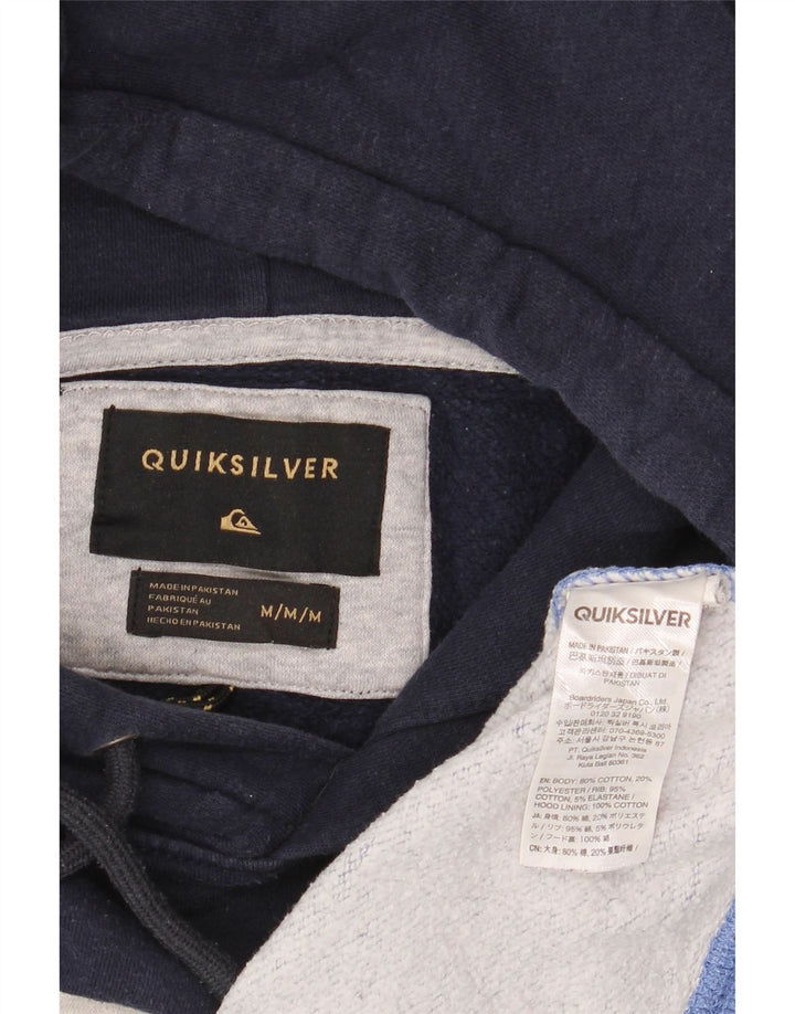 Мужской джемпер с капюшоном Quiksilver, средний, разноцветный, с цветными блоками