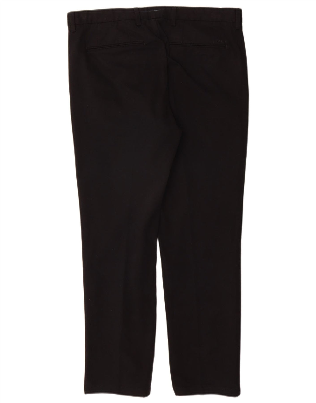 Мужские брюки-чиносы Hugo Boss Slim Fit EU 48 Medium W32 L28, черный хлопок