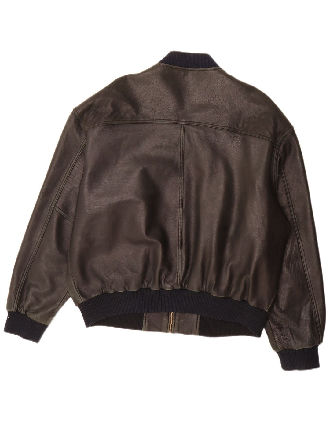 Мужская кожаная куртка Trapper IT 54 2XL Черная