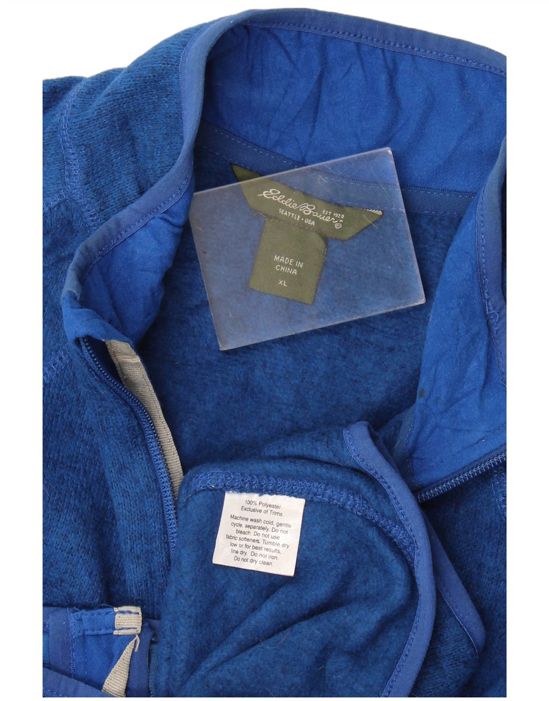 Женский спортивный костюм Eddie Bauer, верхняя куртка UK 18 XL, синий полиэстер
