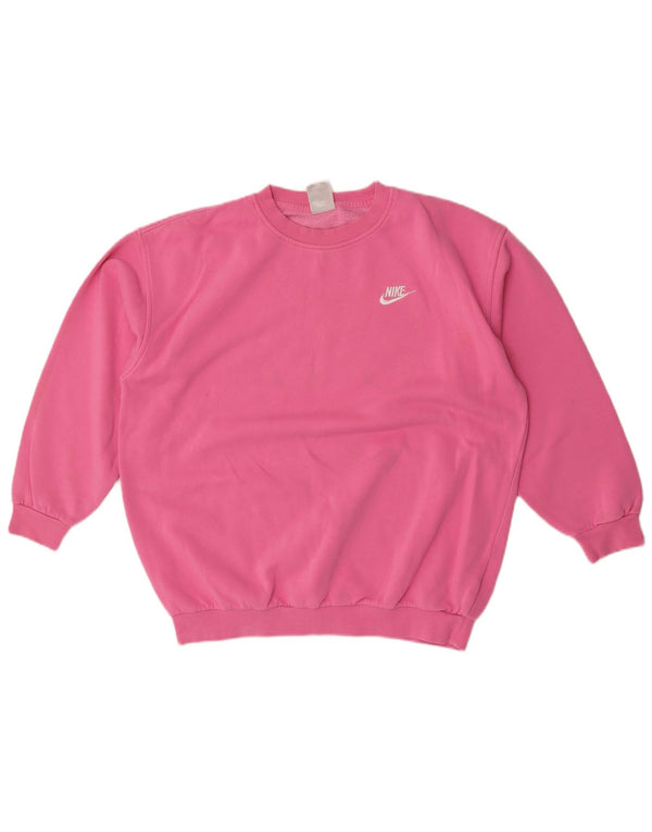 Свитшот Nike для девочек, 13–14 лет, XL, розовый хлопок