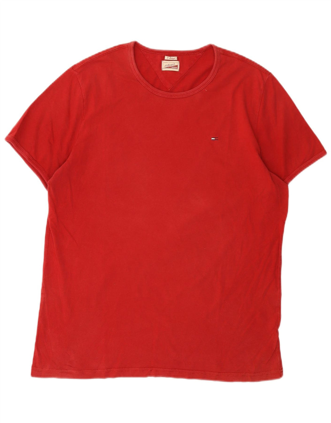 Tommy Hilfiger Мужская футболка Top XL Красный